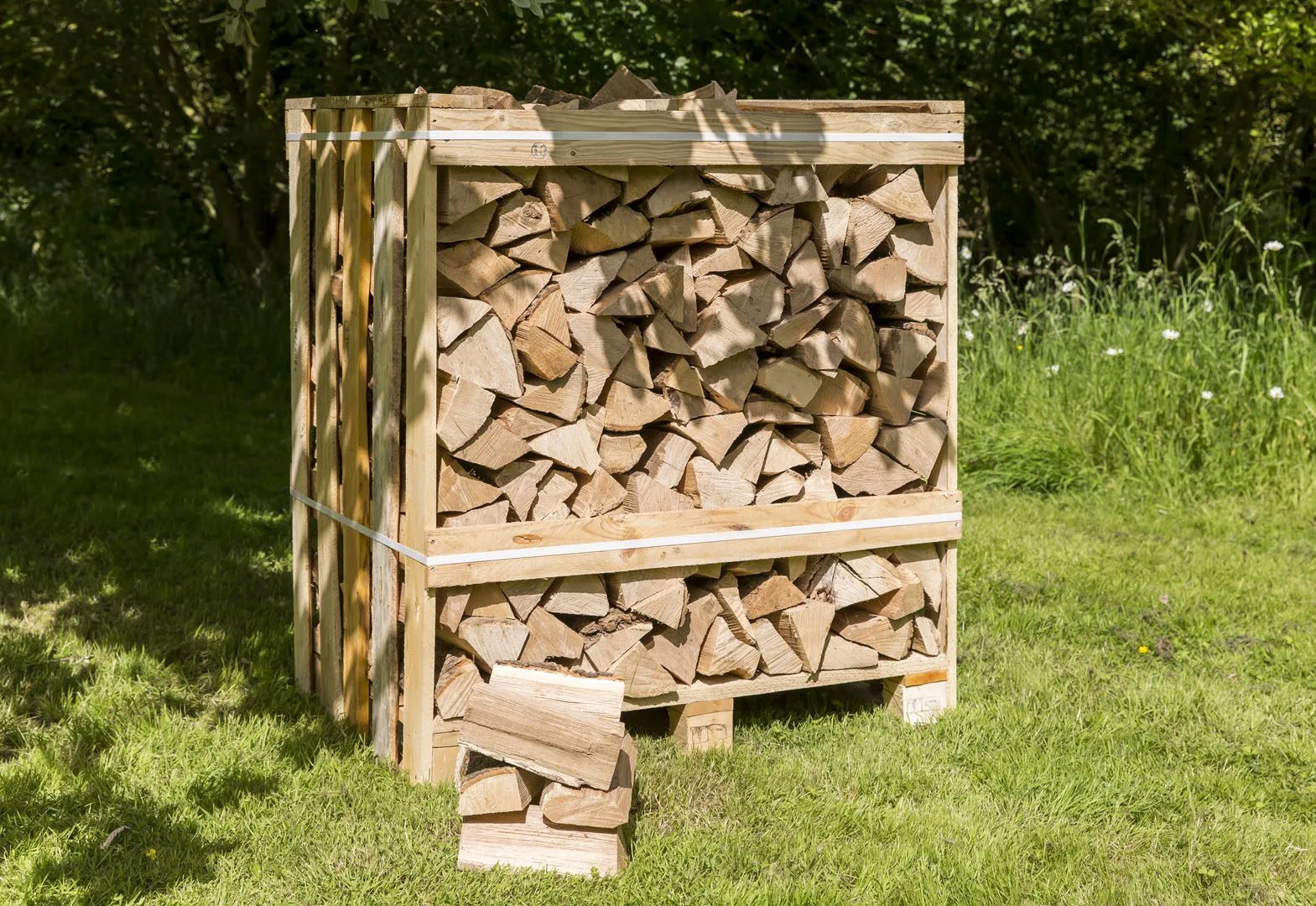 25cm Firewood Logs in a 1m3 Crate