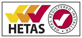HETAS registered installer logo