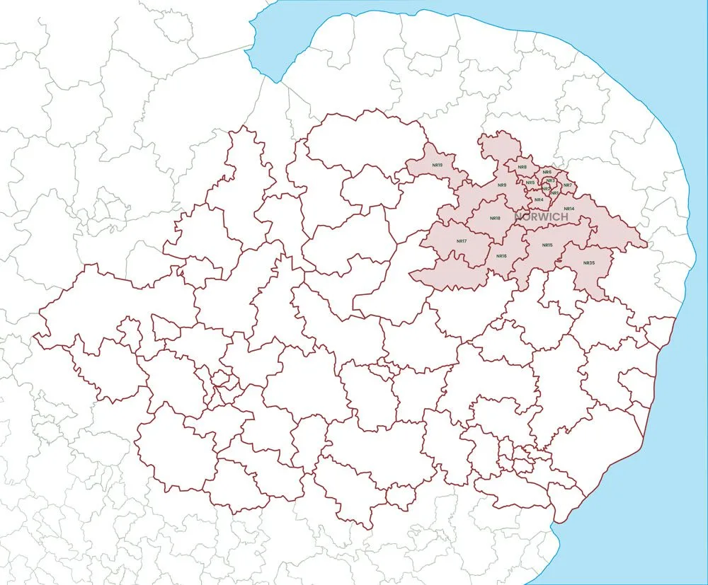 Opulence Stoves Norfolk Delivery Area